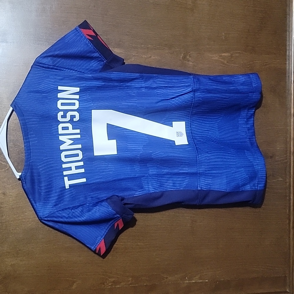 ANGEL CITY FC ALYSSA THOMPSON #7 USWNT NIKE FIFA WORLD CUP JERSEY NWT SMALL